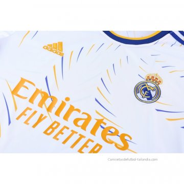 Chandal del Real Madrid Manga Corta 2021-2022 Blanco