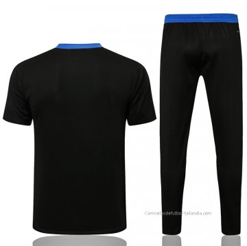 Chandal del Real Madrid Manga Corta 2021-2022 Negro