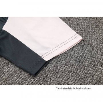 Chandal del Real Madrid Manga Corta 2024-2025 Gris - Pantalon Corto
