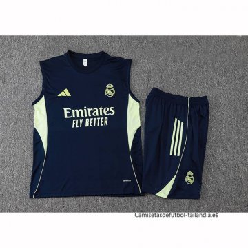 Chandal del Real Madrid Sin Mangas 2025-2026 Azul