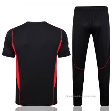 Chandal del Sao Paulo Manga Corta 2023-2024 Negro