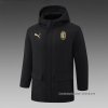 Chaqueta Invierno del AC Milan 2024-2025 Negro Chaqueta Invierno del AC Milan 2024-2025 Negro