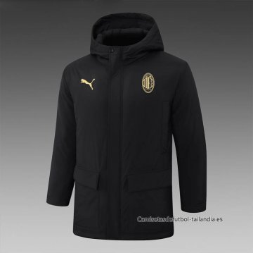 Chaqueta Invierno del AC Milan 2024-2025 Negro Chaqueta Invierno del AC Milan 2024-2025 Negro