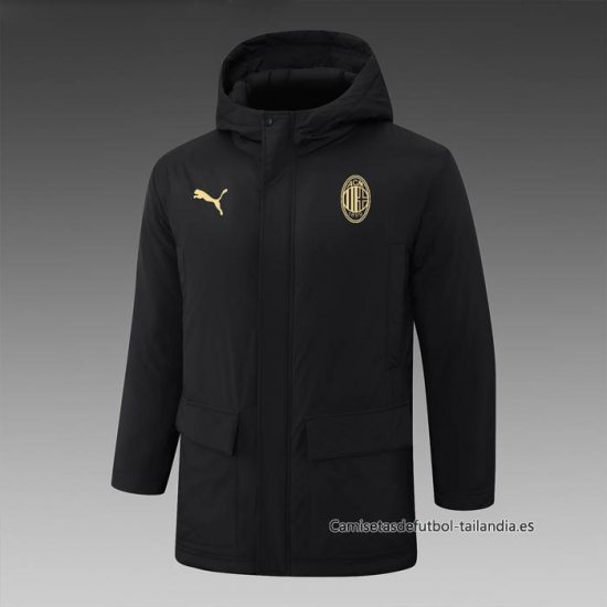 Chaqueta Invierno del AC Milan 2024-2025 Negro - Haga un click en la imagen para cerrar