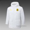 Chaqueta Invierno del Borussia Dortmund 2024-2025 Blanco Chaqueta Invierno del Borussia Dortmund 2024-2025 Blanco