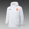 Chaqueta Invierno del Olympique Marsella 2024-2025 Blanco Chaqueta Invierno del Olympique Marsella 2024-2025 Blanco