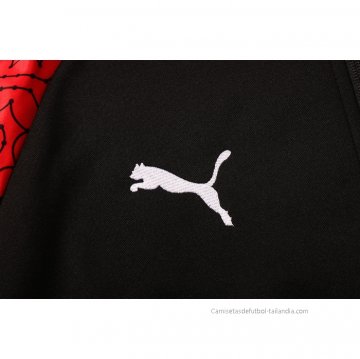 Chaqueta con Capucha del AC Milan 2021 Negro