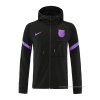 Chaqueta con Capucha del Barcelona 2021-2022 Negro Chaqueta con Capucha del Barcelona 2021-2022 Negro