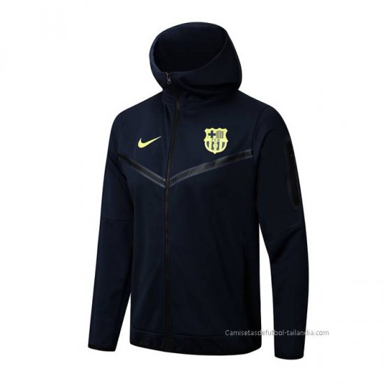 Chaqueta con Capucha del Barcelona 2022-2023 Azul - Haga un click en la imagen para cerrar