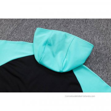 Chaqueta con Capucha del Barcelona 2022-2023 Azul y Negro
