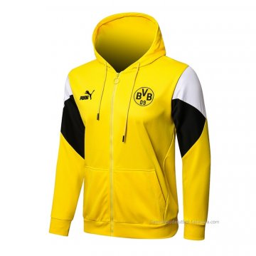 Chaqueta con Capucha del Borussia Dortmund 2021-2022 Amarillo Chaqueta con Capucha del Borussia Dortmund 2021-2022 Amarillo
