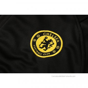 Chaqueta con Capucha del Chelsea 2021-2022 Negro
