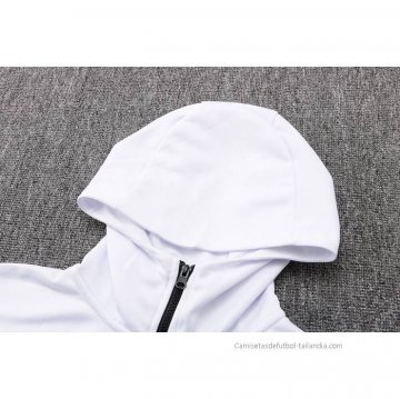 Chaqueta con Capucha del Francia 2022-2023 Blanco