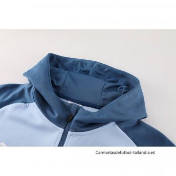 Chaqueta con Capucha del Manchester City 2024-2025 Azul