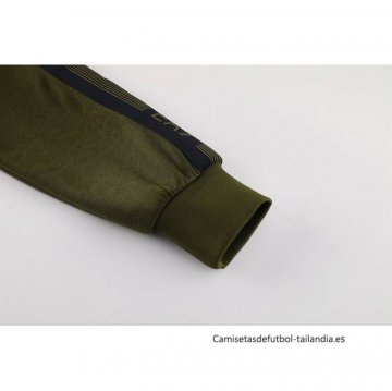 Chaqueta con Capucha del Napoli 2024-2025 Verde