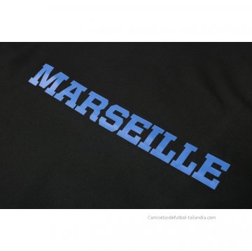 Chaqueta con Capucha del Olympique Marsella 2021-2022 Negro