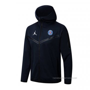 Chaqueta con Capucha del Paris Saint-Germain 2022-2023 Azul Chaqueta con Capucha del Paris Saint-Germain 2022-2023 Azul