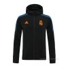 Chaqueta con Capucha del Real Madrid 2021-2022 Negro Chaqueta con Capucha del Real Madrid 2021-2022 Negro