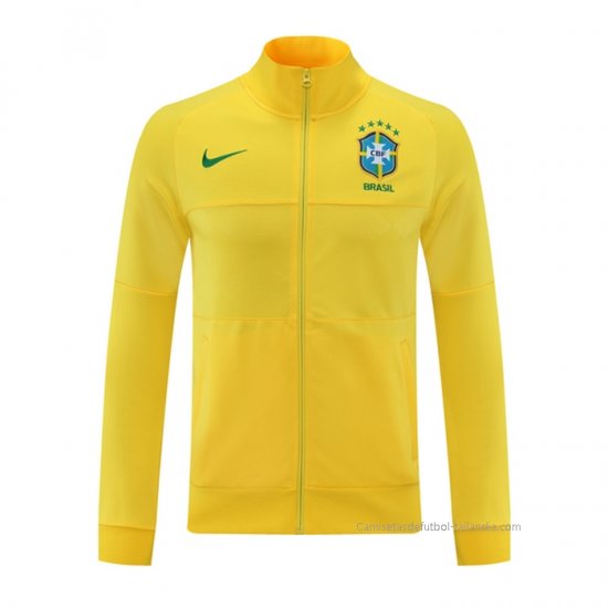 Chaqueta del Brasil 2021-2022 Amarillo - Haga un click en la imagen para cerrar