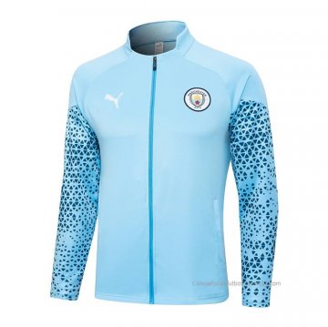 Chaqueta del Manchester City 2023-2024 Azul Chaqueta del Manchester City 2023-2024 Azul