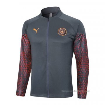 Chaqueta del Manchester City 2023-2024 Gris Chaqueta del Manchester City 2023-2024 Gris