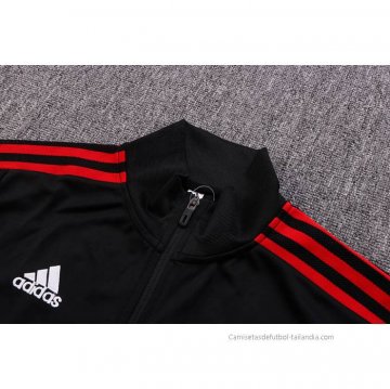 Chaqueta del Manchester United 2022-2023 Negro y Rojo