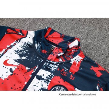 Chaqueta del Paris Saint-Germain 2024-2025 Rojo y Azul