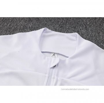 Chaqueta del Paris Saint-Germain Jordan 2023-2024 Blanco