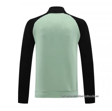 Chaqueta del Real Madrid 2024-2025 Negro Verde