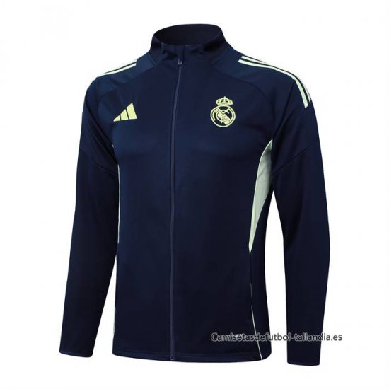 Chaqueta del Real Madrid 2025-2026 Azul Oscuro - Haga un click en la imagen para cerrar