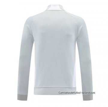 Chaqueta del Real Madrid 2025-2026 Gris Blanco