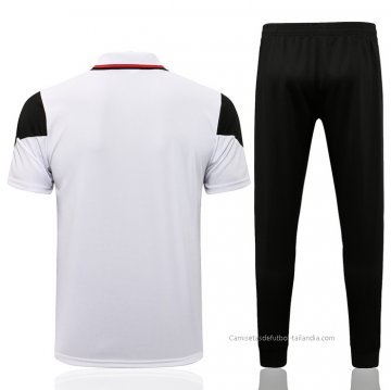 Conjunto Polo del AC Milan 2021-2022 Blanco