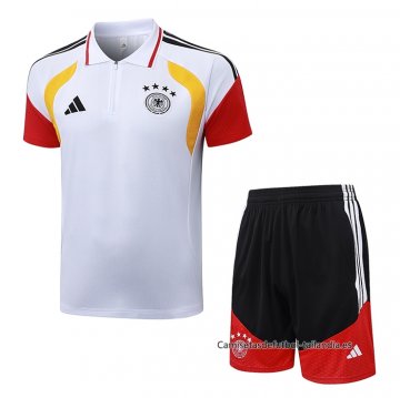 Conjunto Polo del Alemania 2026-2027 Blanco Conjunto Polo del Alemania 2026-2027 Blanco