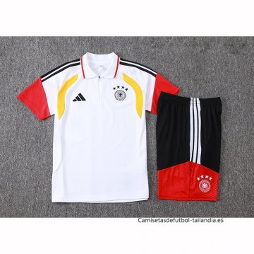 Conjunto Polo del Alemania 2026-2027 Blanco