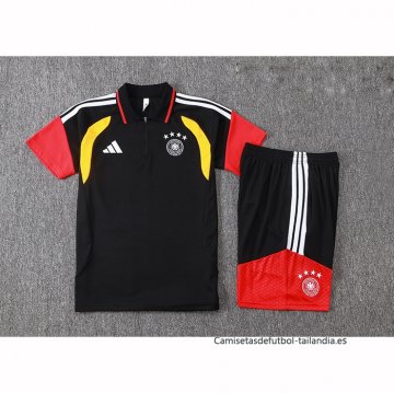 Conjunto Polo del Alemania 2026-2027 Negro