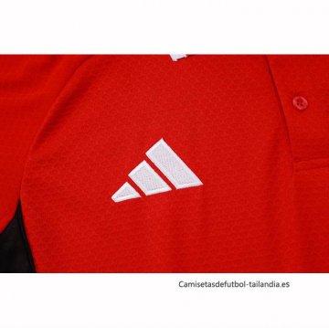Conjunto Polo del Arsenal 2025-2026 Rojo