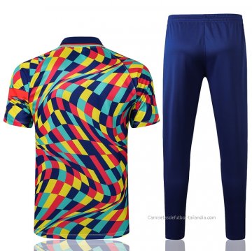 Conjunto Polo del Barcelona 2021-2022 Amarillo