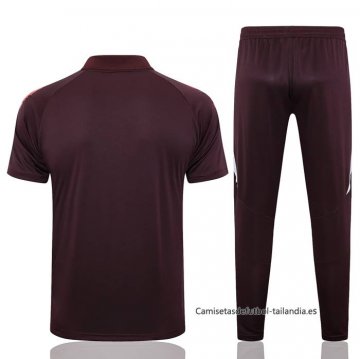 Conjunto Polo del Bayern Munich 2024-2025 Rojo