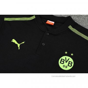 Conjunto Polo del Borussia Dortmund 2022-2023 Negro