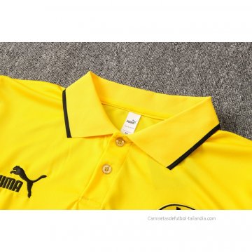 Conjunto Polo del Borussia Dortmund 2021-2022 Amarillo