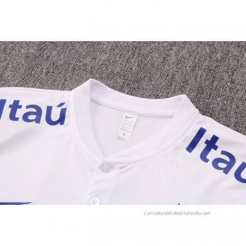Conjunto Polo del Brasil 2022-2023 Blanco