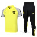 Conjunto Polo del Flamengo 2024-2025 Amarillo