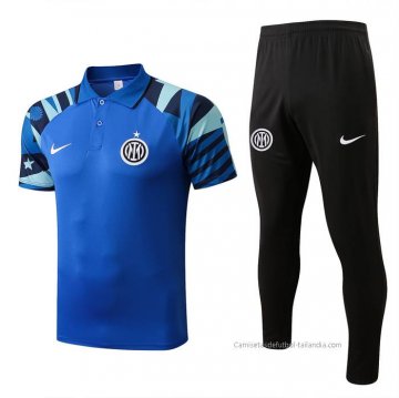 Conjunto Polo del Inter Milan 2022-2023 Azul Conjunto Polo del Inter Milan 2022-2023 Azul