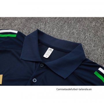 Conjunto Polo del Italia 2024-2025 Azul