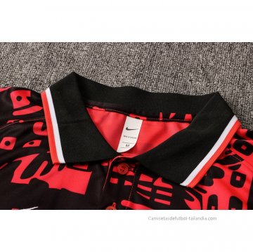 Conjunto Polo del Liverpool 2021 Rojo