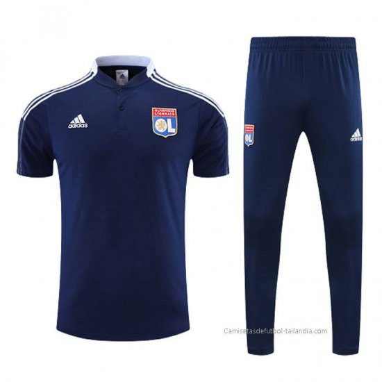 Conjunto Polo del Lyon 2022-2023 Azul - Haga un click en la imagen para cerrar