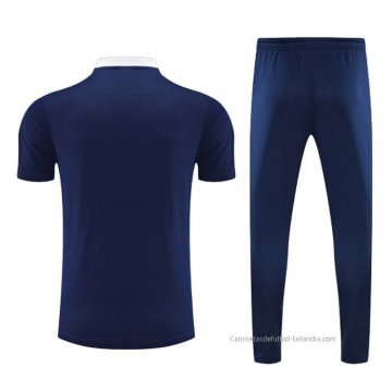 Conjunto Polo del Lyon 2022-2023 Azul