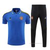 Conjunto Polo del Manchester United 2022-2023 Azul Conjunto Polo del Manchester United 2022-2023 Azul