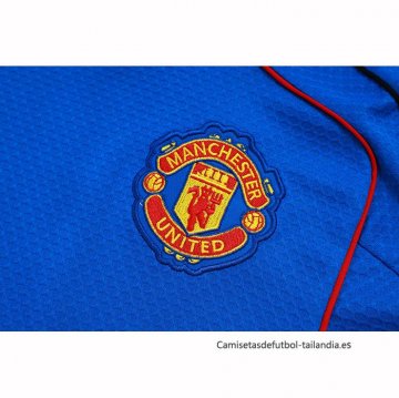 Conjunto Polo del Manchester United 2025-2026 Azul
