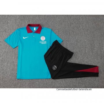 Conjunto Polo del Paris Saint-Germain 2024-2025 Azul